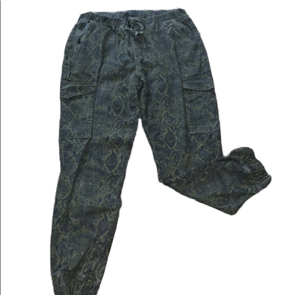 Snake Print Joggers